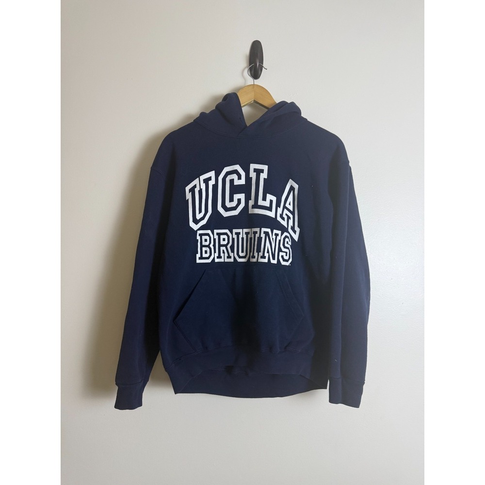 UCLA Bruins Navy Blue‎ Graphic Hoodie Unisex S Collegiate Casual Sweatshirt